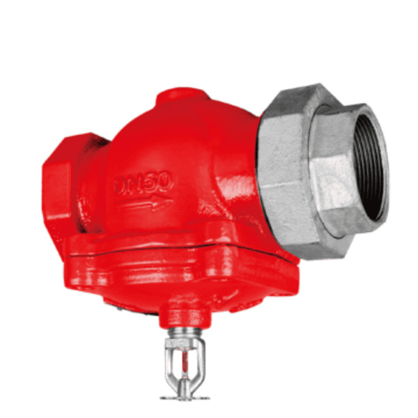 Fire Sprinkler Alarm Valve — Temperature-Controlled Integrated Unit (DN32–DN80)