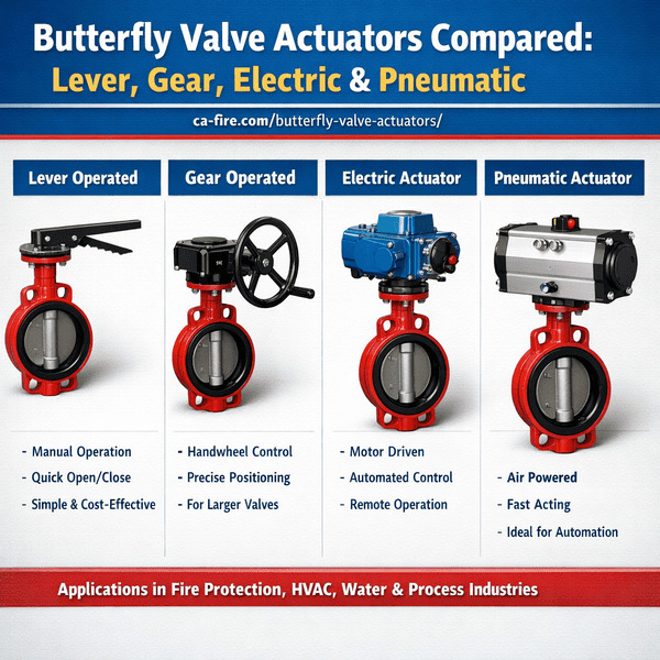 Butterfly-Valve-Actuators-Compared-Lever-Gear-Electric-Pneumatic