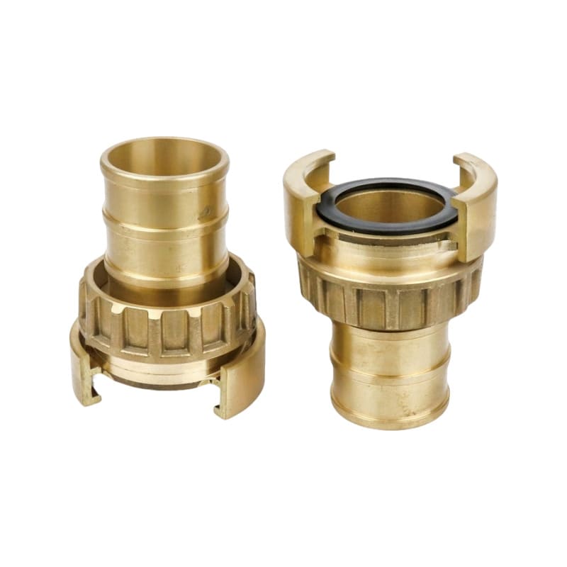 NOR Norwegian fire hose couplings LAS1 LAS2 LAS3 marine offshore aluminium brass CA-FIRE