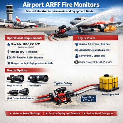 Airport-ARFF-Fire-Monitors-—-Ground-Monitor-Requirements-and-Equipment-Guide