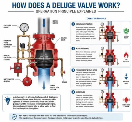 How-Does-a-Deluge-Valve-Work-Operation-Principle-Explained