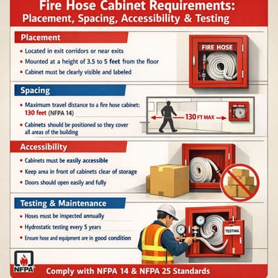NFPA-Fire-Hose-Cabinet-Requirements-Placement-Spacing-Accessibility-Testing