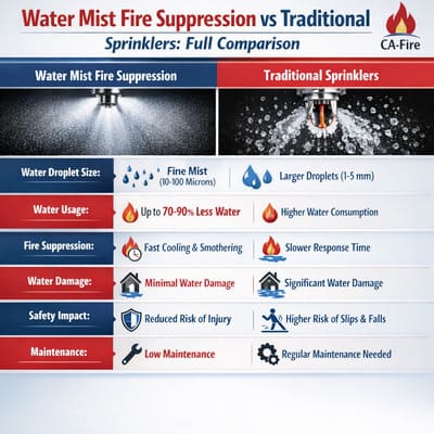 Water-Mist-Fire-Suppression-vs-Traditional-Sprinklers-Full-Comparison-CA-Fire