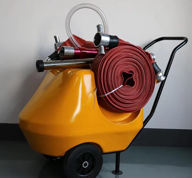 Portable Foam Fire Extinguishing System — Mobile Wheeled Self-Contained Unit
