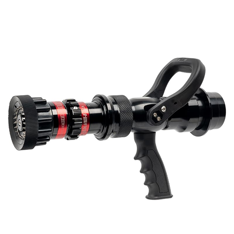 Dual curtain fire nozzle 180 degree water curtain heat radiation shield