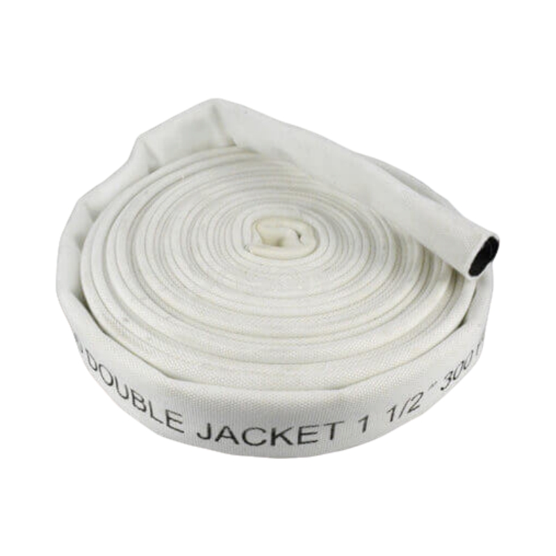 Double Jacket Fire Hose municipal brigade abrasion resistant
