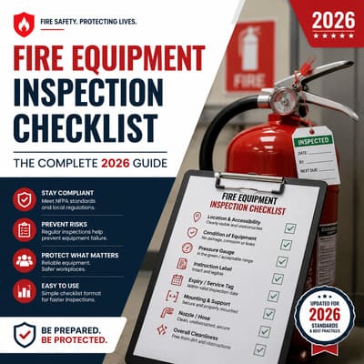 Fire Equipment Inspection Checklist — The Complete 2026 Guide