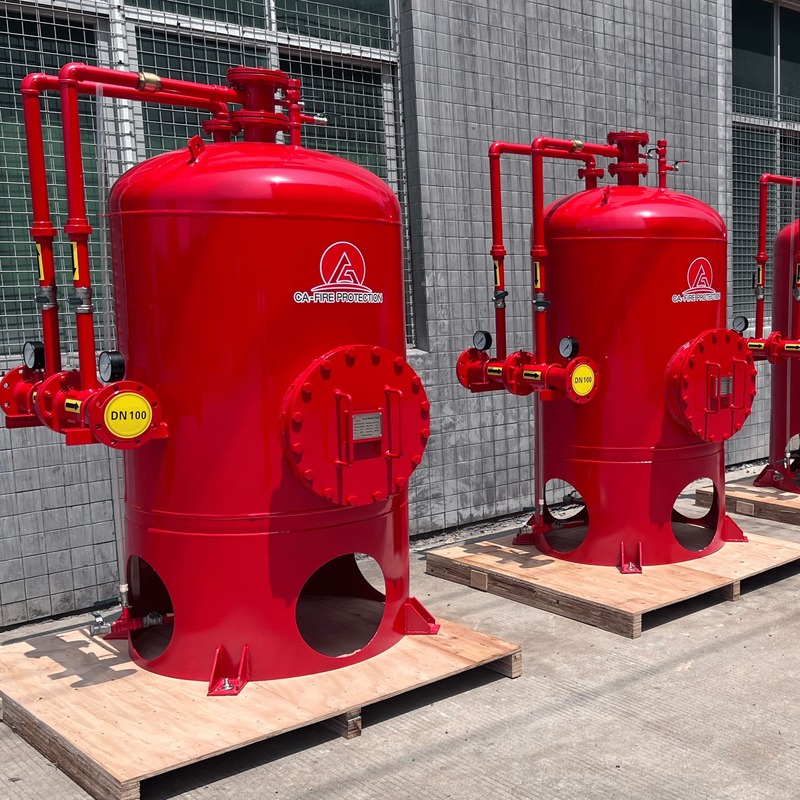 Vertical Foam Bladder Tank PHY Series — Compact Footprint Pressure Proportioning