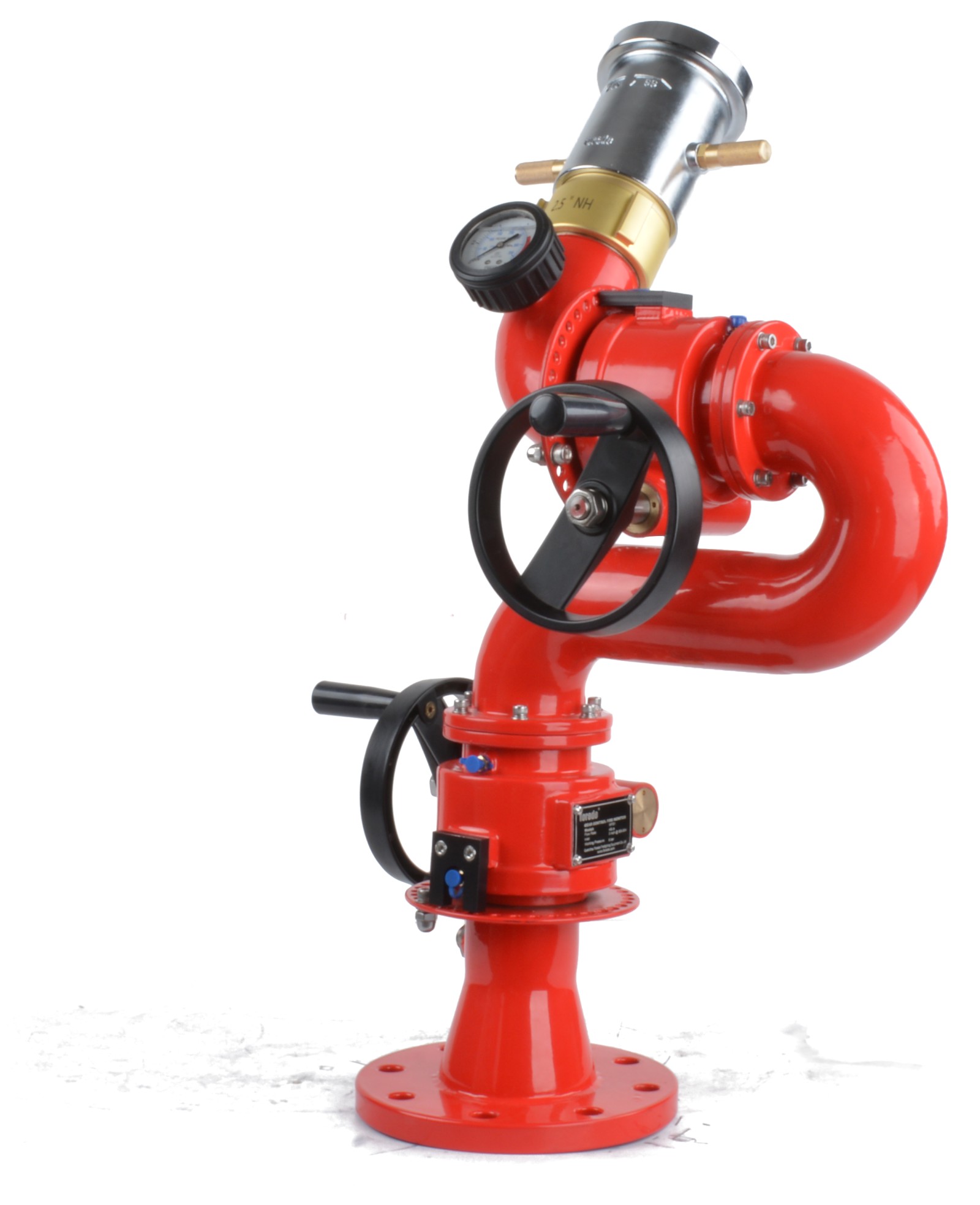 WFS gear control fire monitor straight stream nozzle