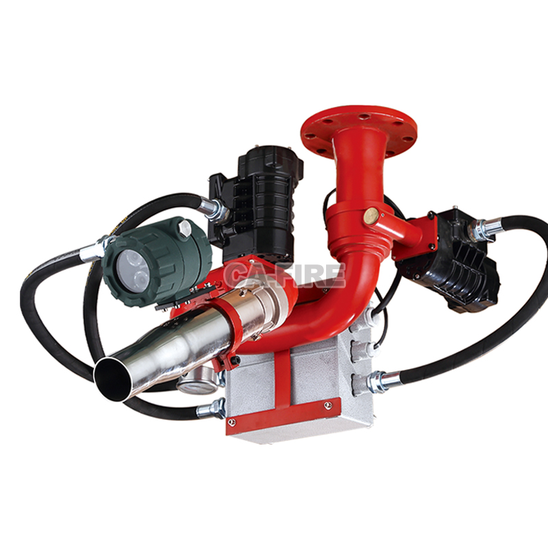 ZDMS explosion proof automatic positioning foam water fire monitor