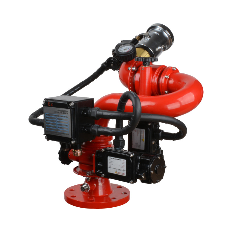 XFS explosion proof electric remote control fire monitor water cannon with controller